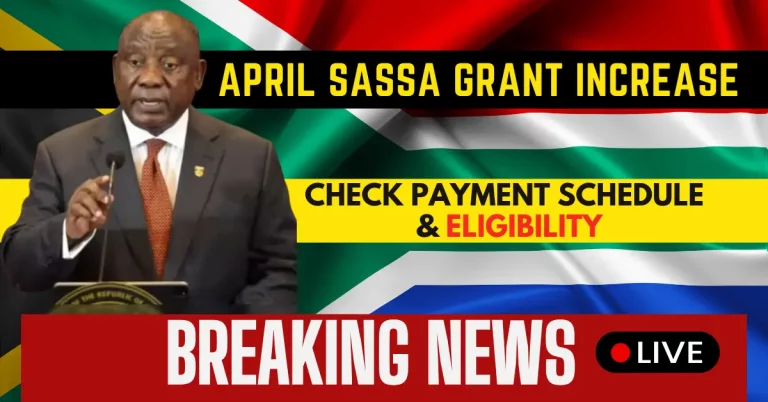 April Sassa Grant Increase