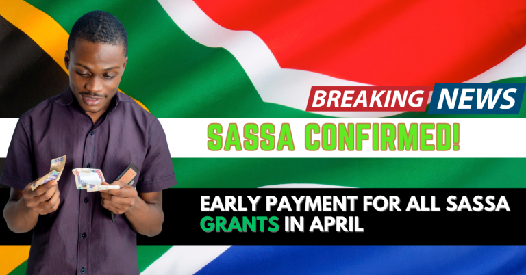 Sassa Confirmed Early payment for ALL Sassa grants