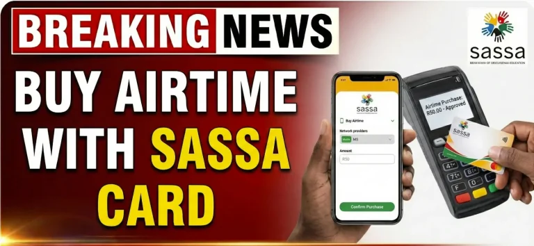 buy airtime with sassa card