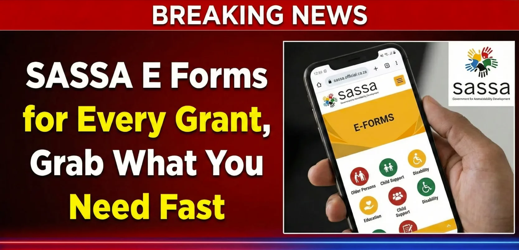 sassa eforms