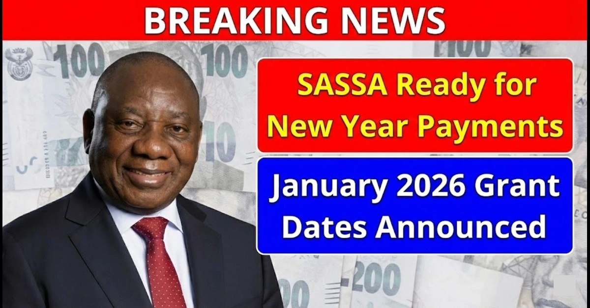 Sassa is ready for the New Year payments